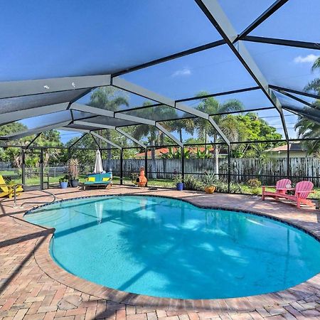 Private Pool And Covered Patio Cape Coral Haven! Villa Luaran gambar