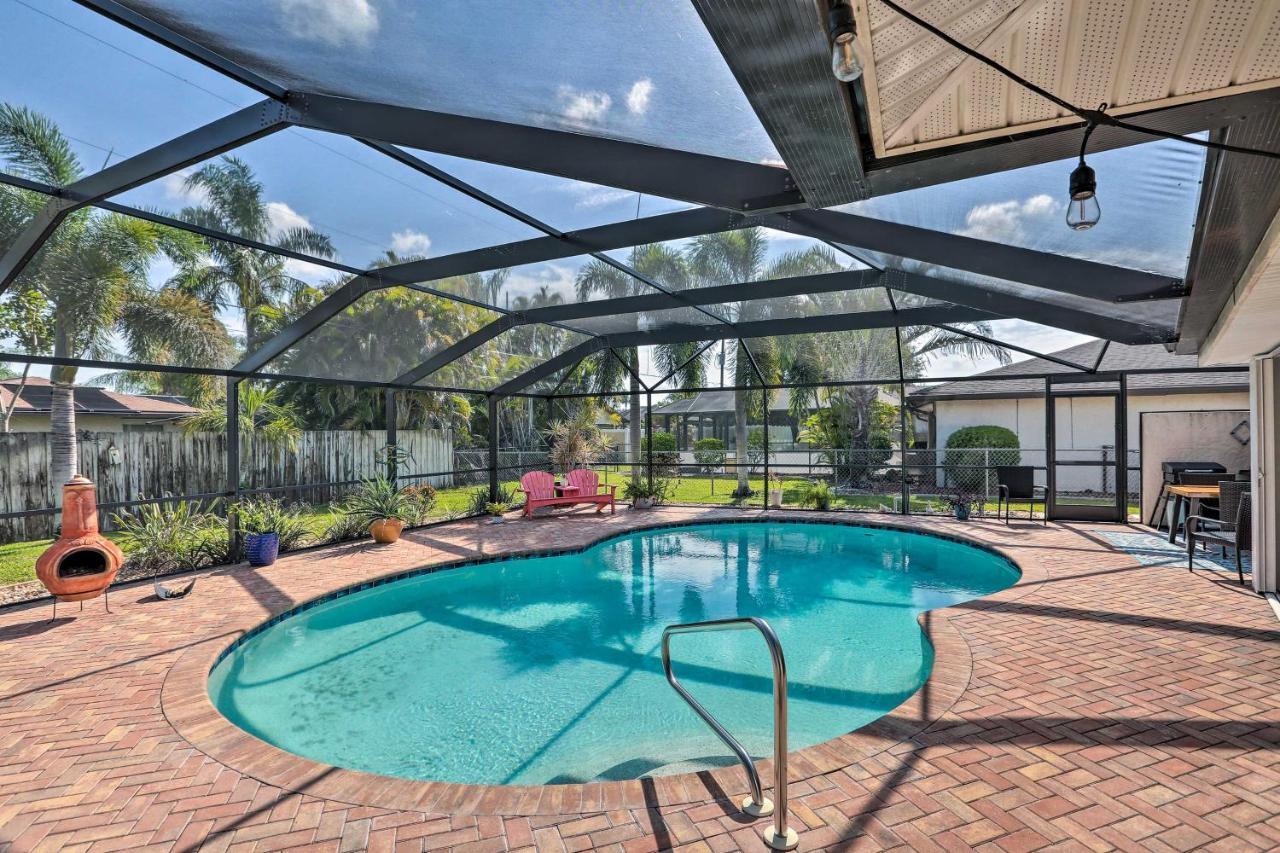 Private Pool And Covered Patio Cape Coral Haven! Villa Luaran gambar