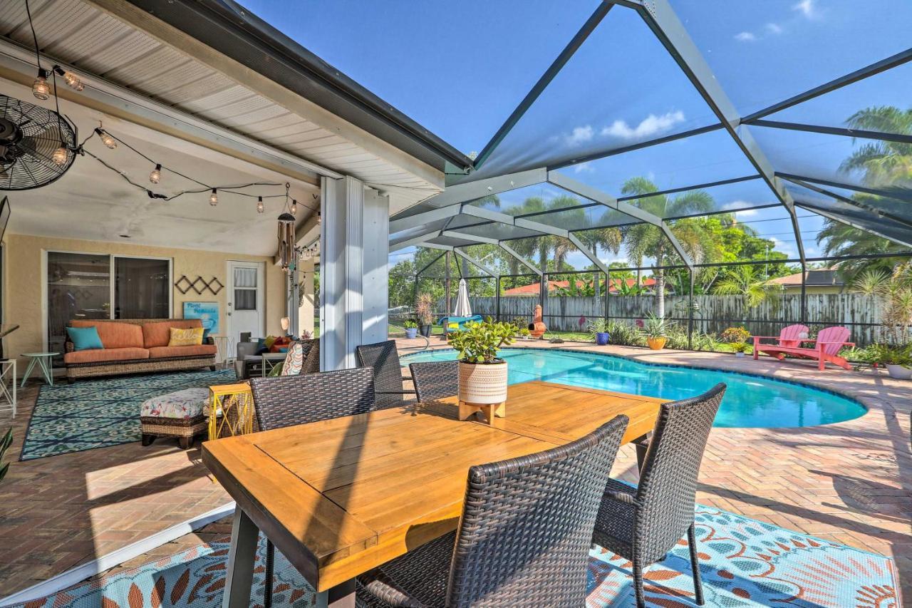 Private Pool And Covered Patio Cape Coral Haven! Villa Luaran gambar