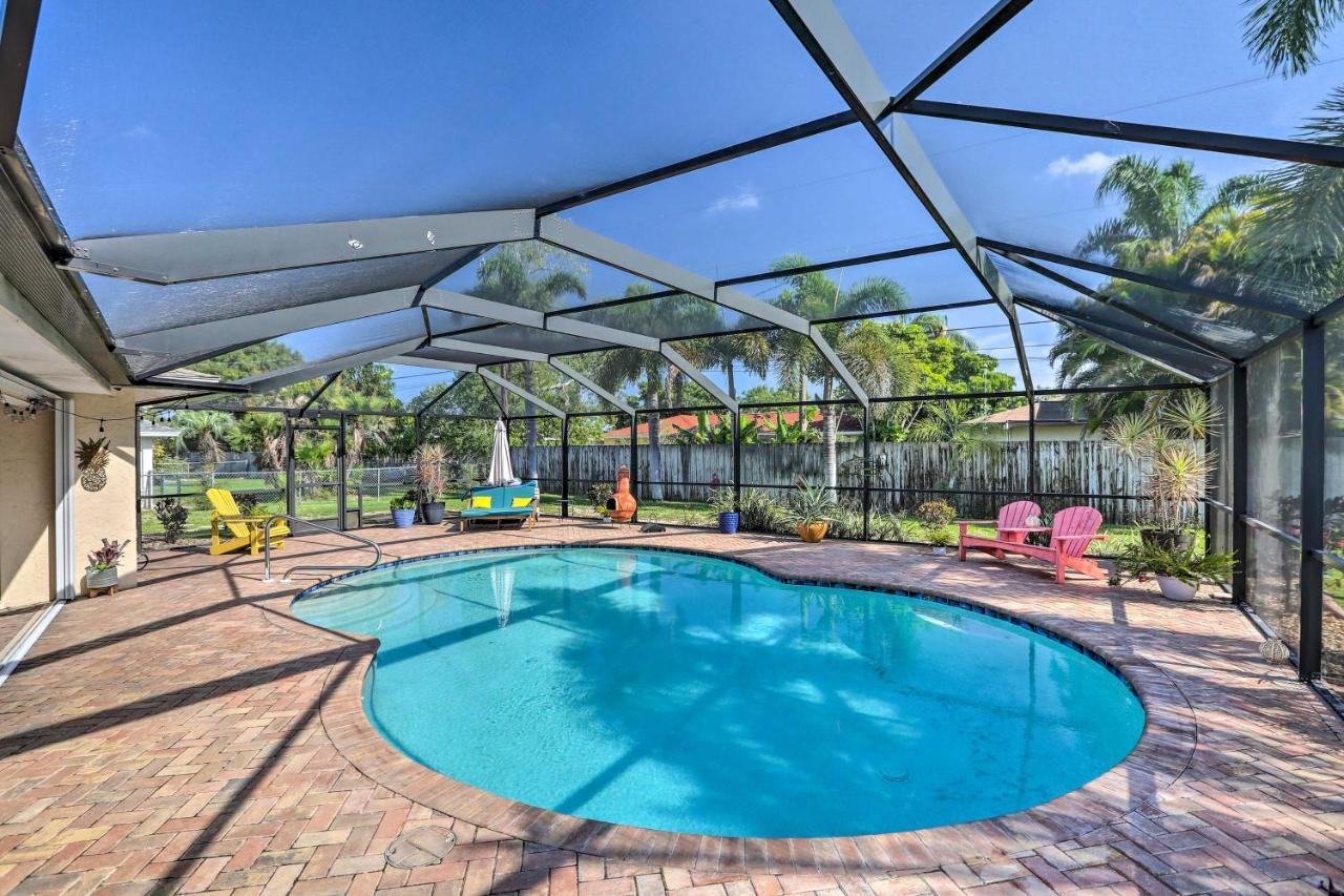 Private Pool And Covered Patio Cape Coral Haven! Villa Luaran gambar