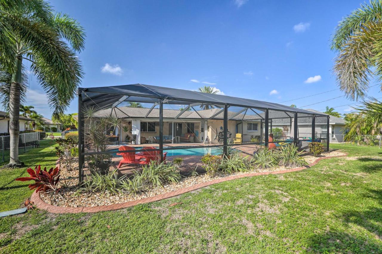 Private Pool And Covered Patio Cape Coral Haven! Villa Luaran gambar